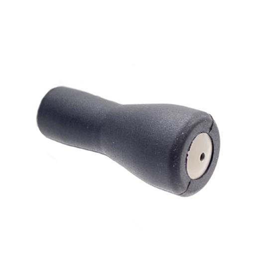 【全3色】ドライブ　シリコンラウンドノブ　ブラック　1個入