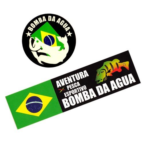 ボンバダ　ステッカー　丸＆角　BOMBADA