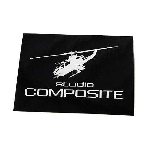 スタジオコンポジット オリジナルステッカー　100×70mm　studio composite