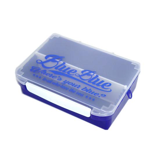 ブルーブルー　ルアーケース 　ロゴタイプ　深型　ブルー