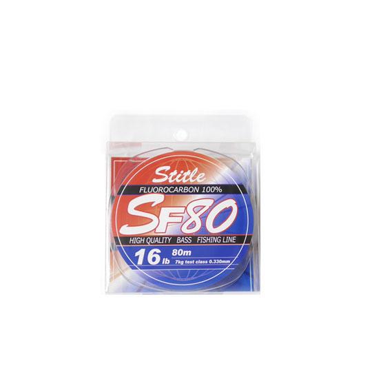 エスタイトル　SF80　フロロカーボン　20-25lb　80m　S-TITLE Sinfini　