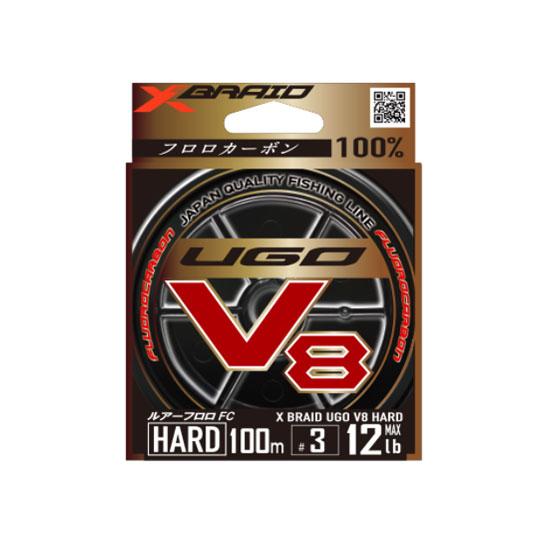 よつあみ　エックスブレイド　ユーゴ　UGO V8 ハード　100m　フロロ　YGK XBRAID