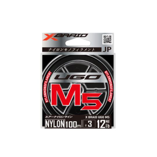 よつあみ　エックスブレイド　ユーゴ　UGO M5 100m　ナイロン　YGK XBRAID UGO ...