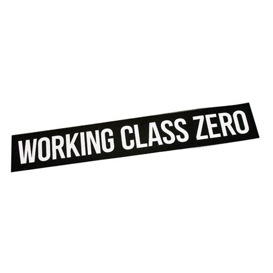 ワーキングクラスゼロ　WCZオリジナルステッカー　15inch　WORKINGCLASSZERO　