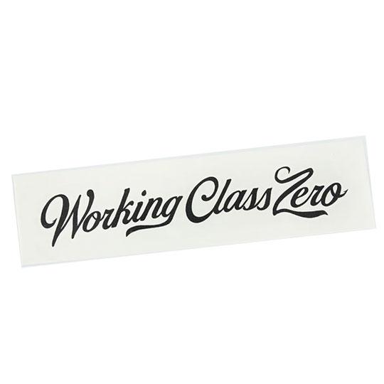 ワーキングクラスゼロ　WCZオリジナルカッティングステッカー　トラディションスクリプト　WORKIN...