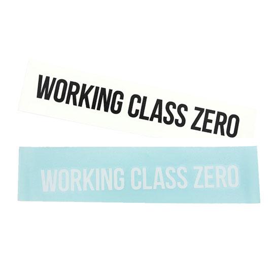 ワーキングクラスゼロ　WCZオリジナルカッティングステッカー　スタンダードワード　WORKINGCL...