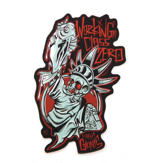ワーキングクラスゼロ　WCZオリジナルステッカー　リバティーバス　アーティストシリーズ　WORKIN...