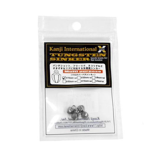 カンジ　タングステン　マルチパーパスシンカー　1/4oz　Kanji　Multi Purpose S...