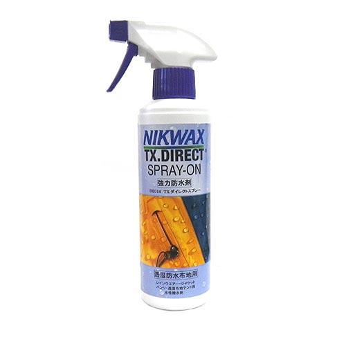 ニクワックス　TXダイレクトスプレー　300ml　強力撥水剤　【レインウェア等を洗濯機で撥水加工】　...