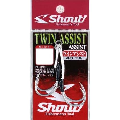 シャウト 43-TA ツインアシスト 2/0（アシストフック）