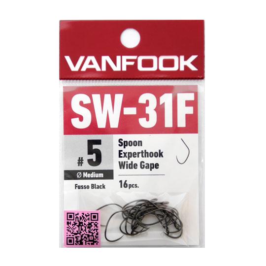 ヴァンフック　スプーンエキスパートフック　ワイドゲイプ　SW-31F　ミディアムワイヤー　16本入　...
