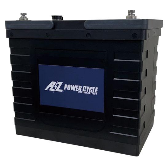AZ POWER CYCLE　リチウムバッテリー12V/80A＆専用充電器CH-1212セット　