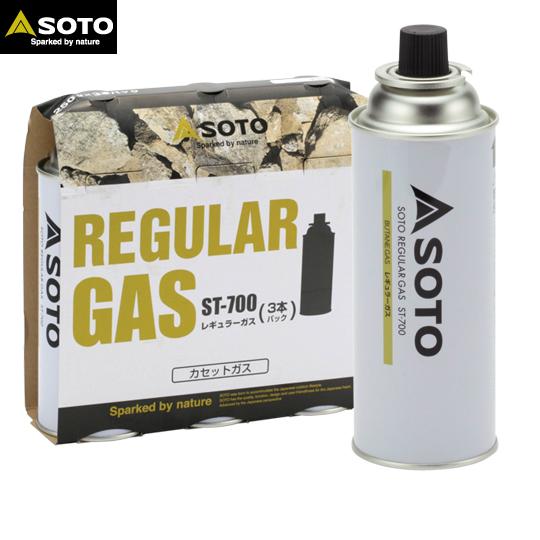 ソト　レギュラーガス　ST-7001　3本セット　CB缶　SOTO