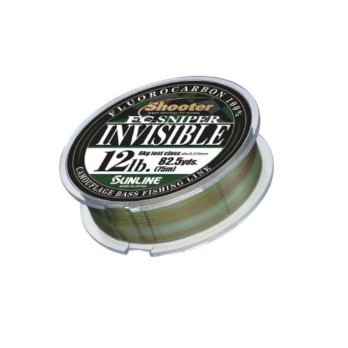 サンライン　シューターFCスナイパー　インビジブル　75m　12-20lb　SUNLINE