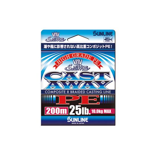 サンライン　ソルティメイト　キャストアウェイPE　200m　HG　25-60lb