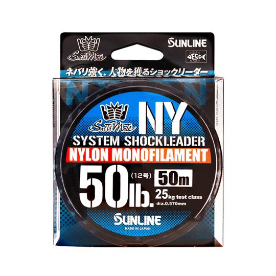 サンライン　ソルティメイト　システムショックリーダーナイロン　50ｍ　18-20号