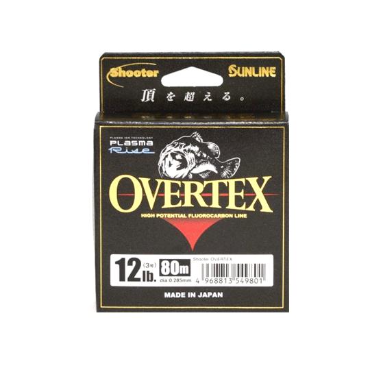 サンライン　シューター　オーバーテックス　フロロ　80m　12lb-18lb