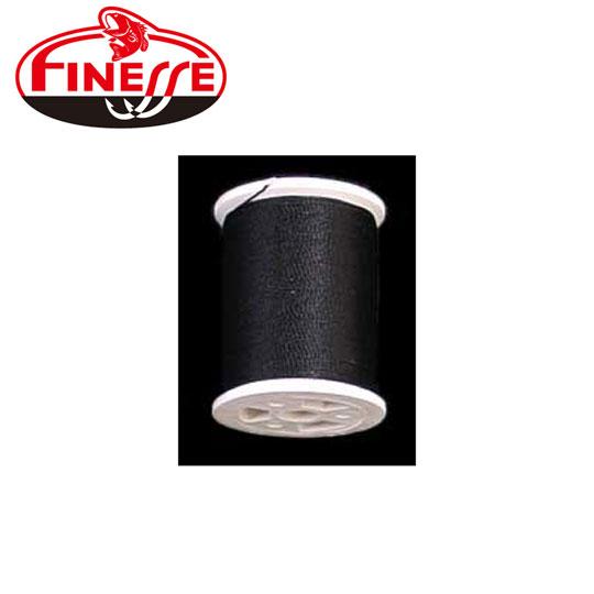 フィネス　パワースレッド　＃黒　40m　ラバージグ用スレッド　FINESSE　