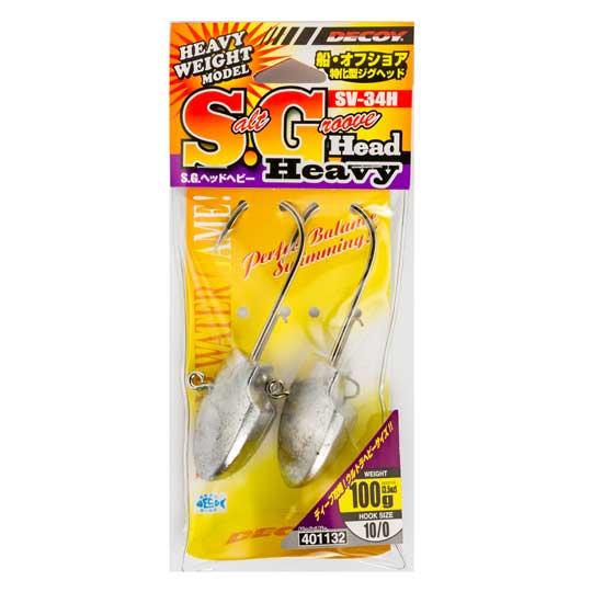 DECOY/デコイ　SGヘッド ヘビー SV-34H　(ソルトゲーム ジグヘッド)