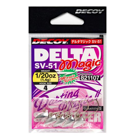 カツイチ　DECOY（デコイ） ジグヘッド デルタマジック SV-51