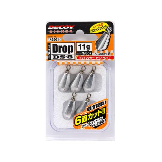 デコイ　タイプドロップ　DS-8　DECOY　DS-8　DECOY Sinker Type Drop...
