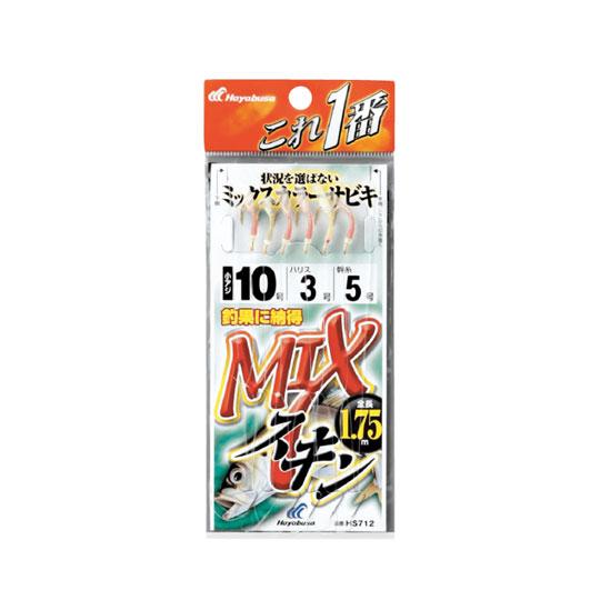 ☆ハヤブサ　これ一番 MIXスキンサビキ 6本針　Hayabusa　
