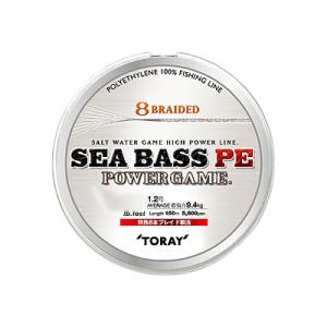 東レ シーバスPE パワーゲーム 150m 0.8号 15lb