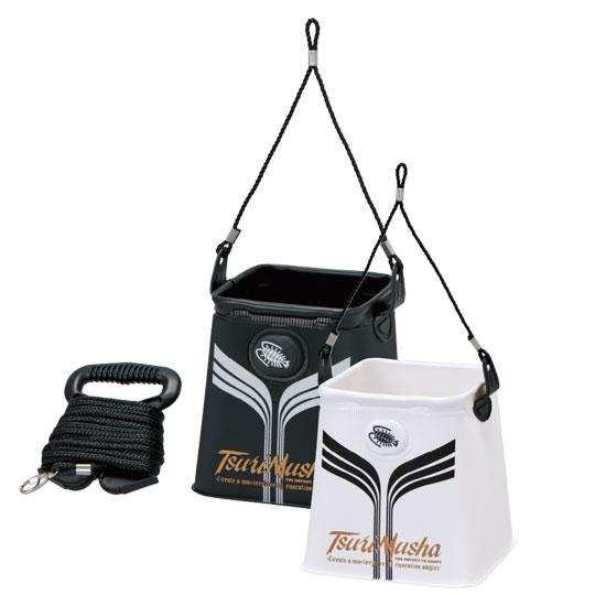 釣武者（上物） TsuriMusha 水汲みバケツ M ホワイト