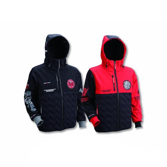 【全2色】釣武者　グレートマスター フュージョンシェル　上下セット