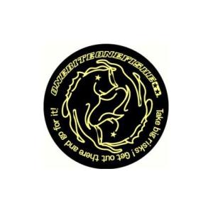 ONEBITE ONEFISHE/ワンバイトワンフィッシュ　 TWIN FISHステッカー　大