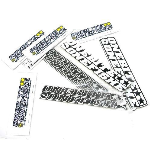【メール便可】ONEBITE ONEFISHE/ワンバイトワンフィッシュ　ラバーステッカー/OBOF...