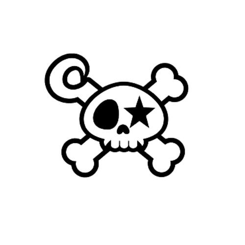 ONEBITE ONEFISHE/ワンバイトワンフィッシュ　SkullSticker/OBOF-21...