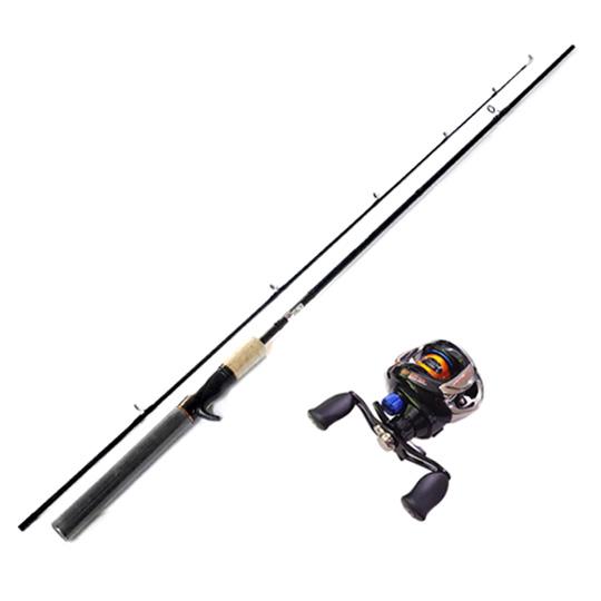 【お得なロッド＆リールセット】キャストビート100+パルサーCT602M　ライン付き 　［入門セット...