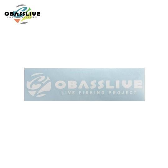 オーバスライブ　カッティングステッカー　中　OBASSLIVE　