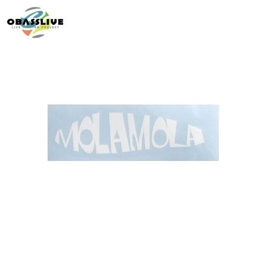 オーバスライブ　モラモラロゴカッティングステッカー　OBASSLIVE　