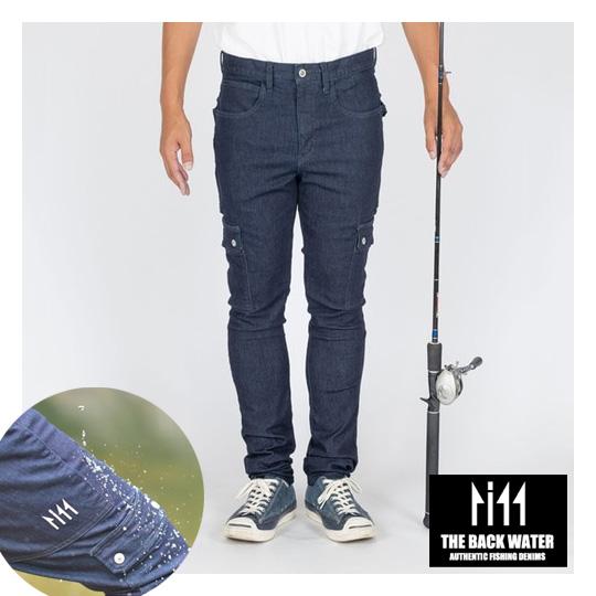 ザ・バックウォーター　ブレークライン　フィッシングストレッチカーゴデニム　BW-403VM