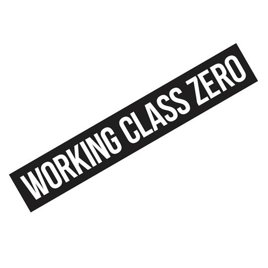 ワーキングクラスゼロ　WCZ スタンダードステッカー　9inch　WORKINGCLASSZERO