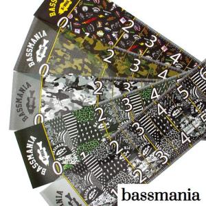 バスマニア　オリジナルメッシュランカースケール　メジャーシート　bassmania LUNKER SCALE｜backlash