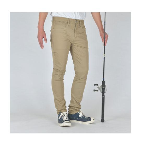 ザ・バックウォーター　ザ・アングラー　フィッシングストレッチカラーパンツ　BW-104VMC