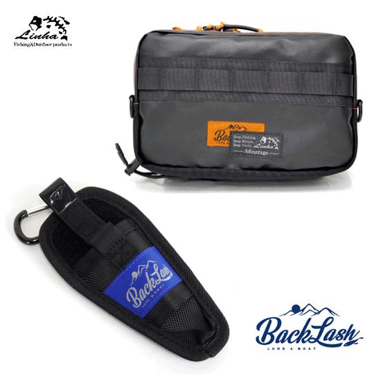 【セット商品】リーニアｘバックラッシュ　ボディバッグ　+　バックラッシュ　プライヤーホルダー　