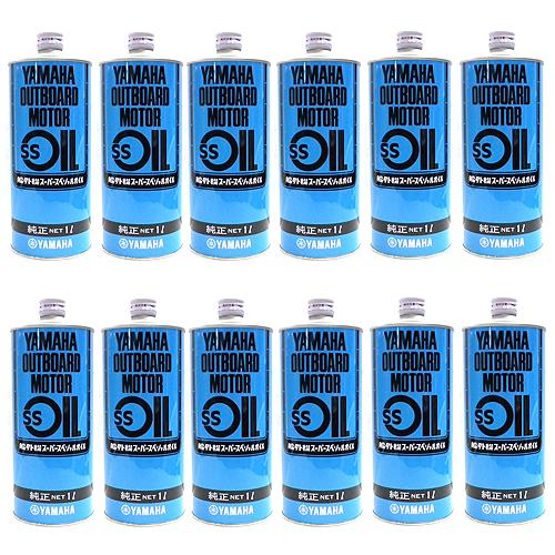 【12本セット】YAMAHA/ヤマハ　2サイクル船外機スーパースペシャルオイル　1L