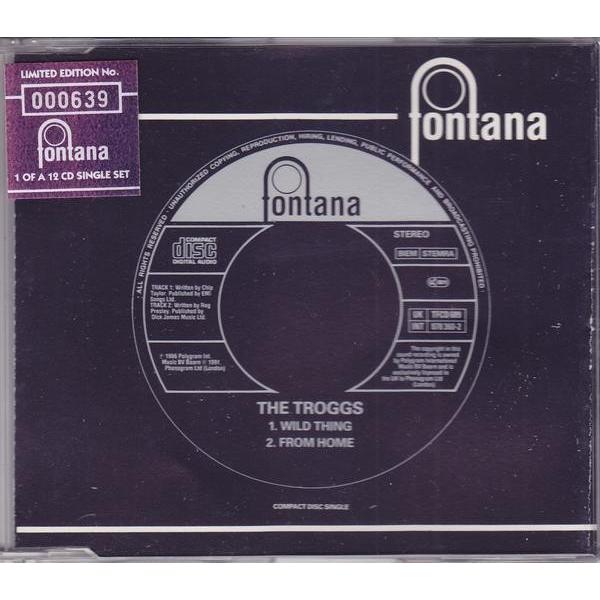 ■新品■The Troggs トロッグス/wild thing + from home(CD SIN...
