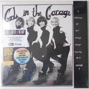 ■新品■V.A./girls in the garage vol.2(LP) カラー(YELLOW)レコード｜backpagerecords