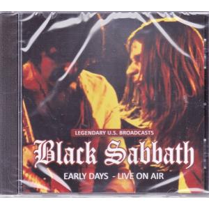 ■新品■Black Sabbath ブラック・サバス/early days - live on air -legendary U.S. broadcast-(CD)｜backpagerecords
