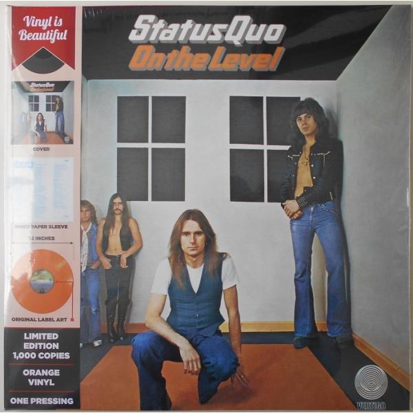 ■新品■Status Quo ステイタス・クォー/on the level(LP) カラー(ORAN...