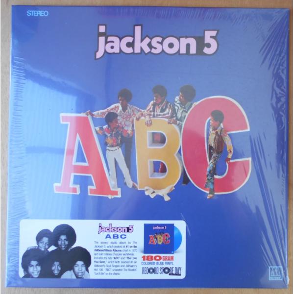 ■新品■Jackson 5 ジャクソン 5/ABC(LP) カラー(BLUE)レコード