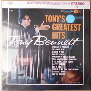■中古品■Tony Bennett トニー・ベネット/Tony's greatest hits(USED LP)｜backpagerecords