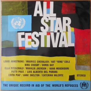 ■中古品■Various/all star festival(USED LP) Ella Fitzgerald エラ・フィッツジェラルド｜backpagerecords