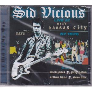 ■新品■Sid Vicious シド・ヴィシャス/live at Max's Kansas City...