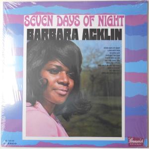 ■新品■Barbara Acklin バーバラ・アクリン/seven days of night(LP)｜backpagerecords